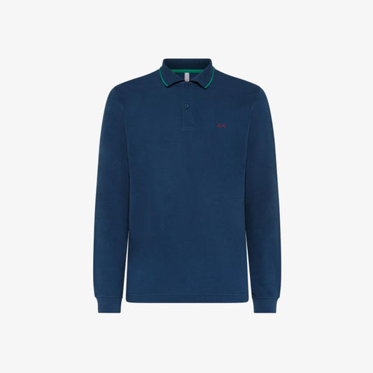 Polo Hombre SUN68 A33113 de Manga Larga – Tallas M/L