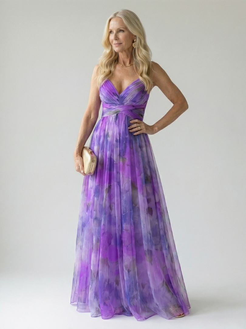 Isabel | Vestido maxi envolvente ligero y elegante