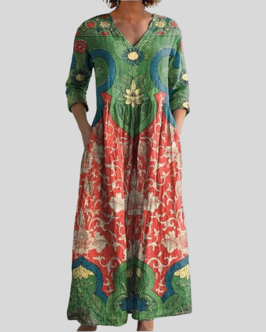 Renata | Un vestido bohemio de elegancia atemporal