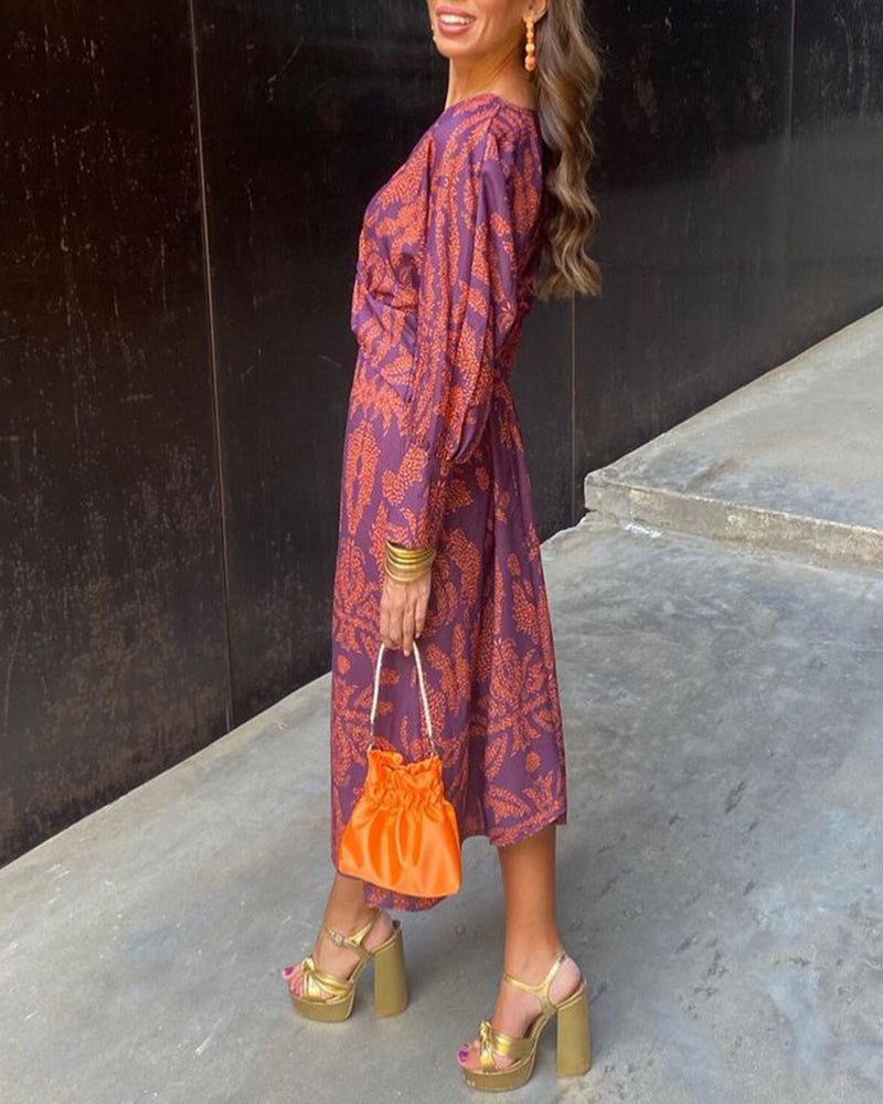 Laura | Vestido maxi bohemio cruzado