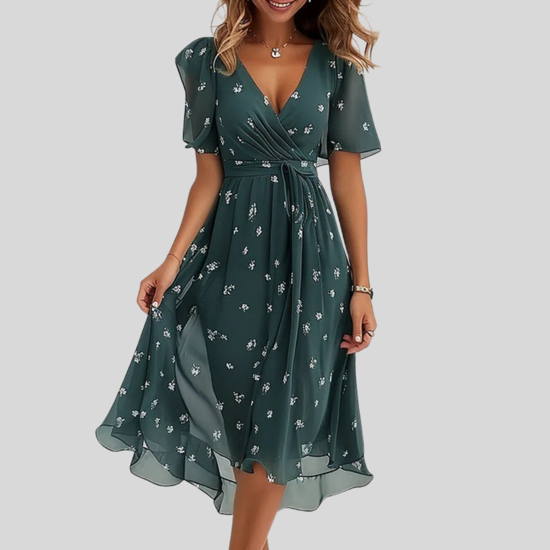 Noa | Vestido midi elegante con encanto atemporal