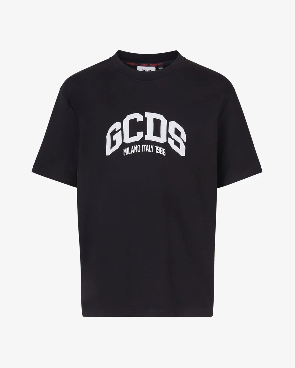 Camiseta de hombre de manga corta GCDS A2OM2304JB9 – Negro 99