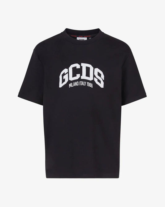 Camiseta de hombre de manga corta GCDS A2OM2304JB9 – Negro 99