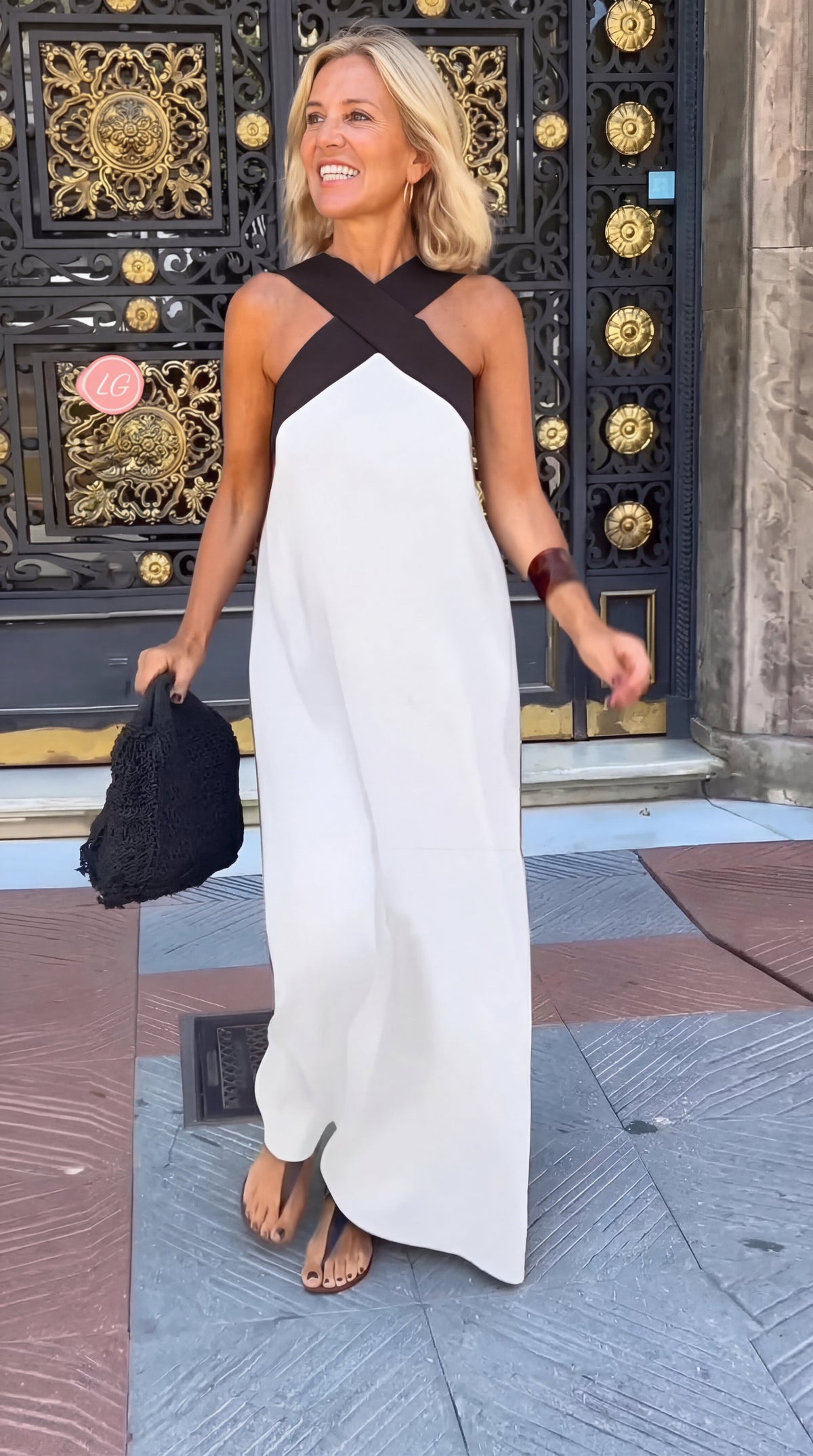 Renata | Vestido elegante de corte envolvente