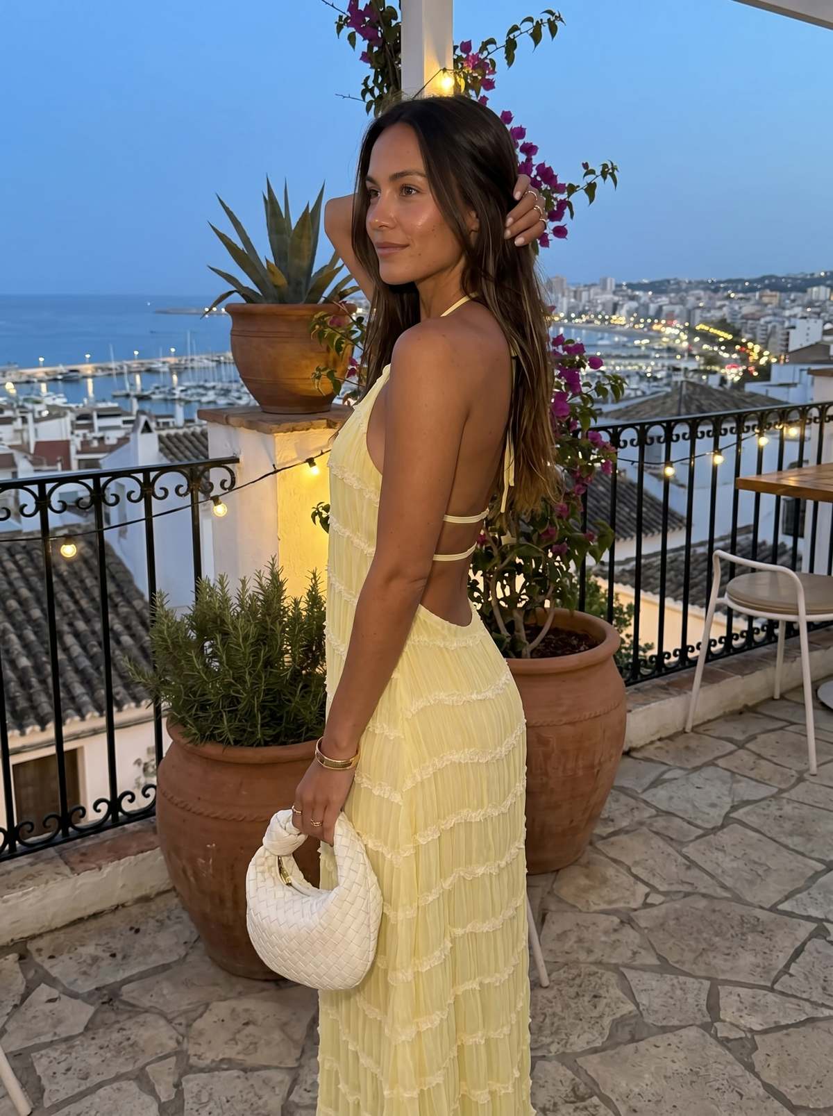 Celeste | Vestido Largo de Verano Minimalista