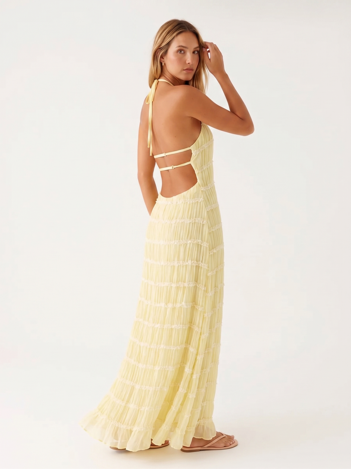 Celeste | Vestido Largo de Verano Minimalista