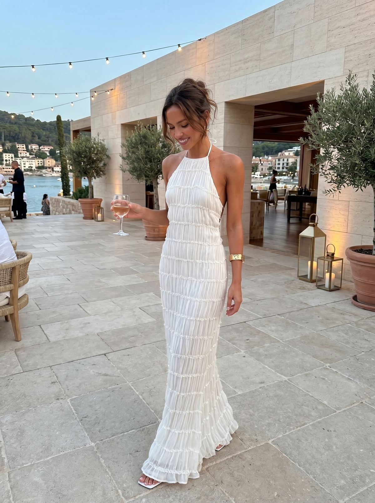 Celeste | Vestido Largo de Verano Minimalista