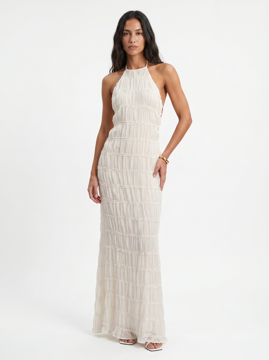 Celeste | Vestido Largo de Verano Minimalista