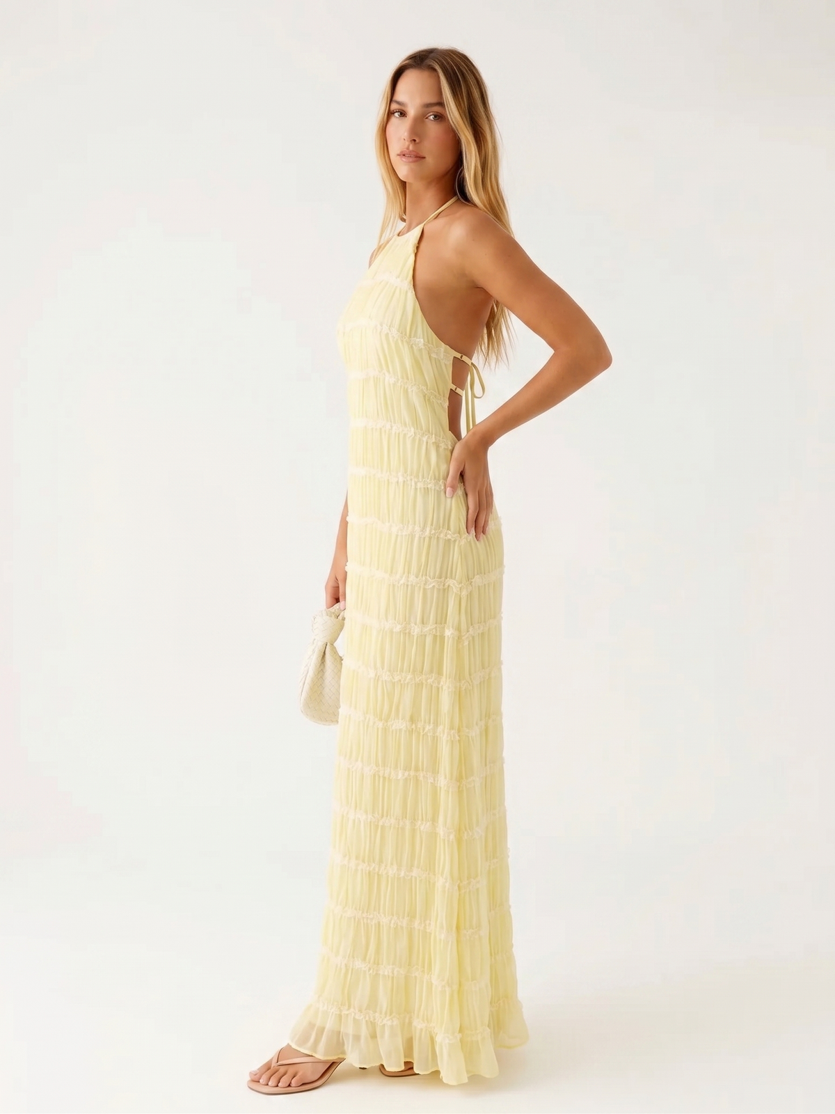 Celeste | Vestido Largo de Verano Minimalista