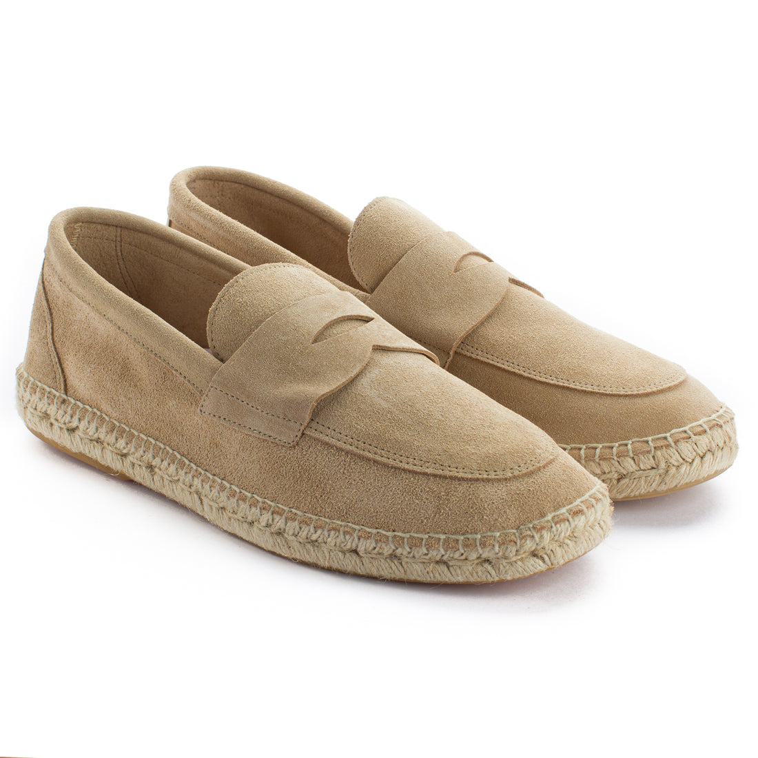 Mocasín de hombre ABARCA en serraje – Elegante y versátil