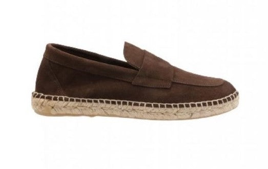 Mocasín de hombre ABARCA en serraje – Elegante y versátil