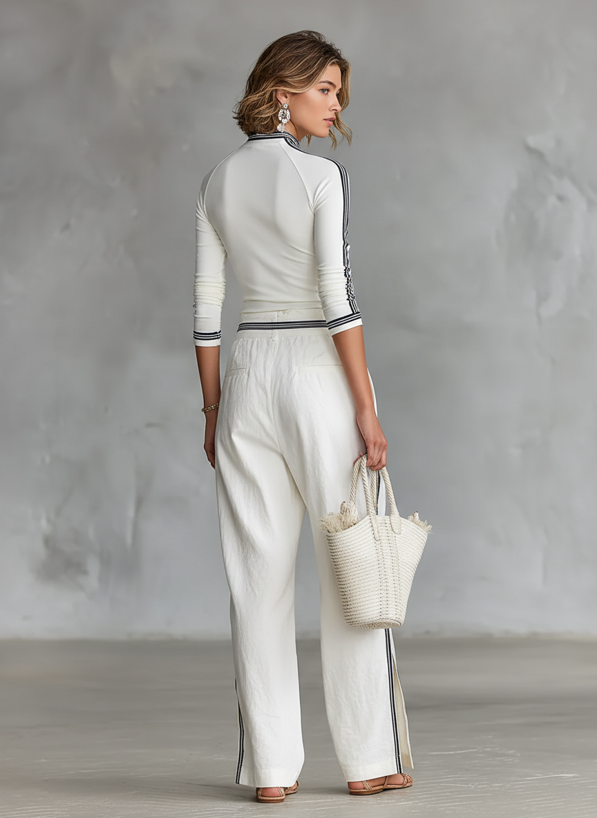 Mireilla | Conjunto deportivo de pantalón ancho