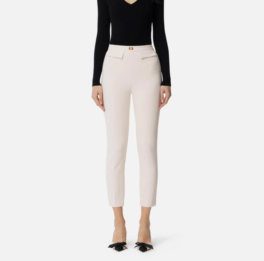 Pantalón de mujer Elisabetta Franchi PA07751E2 – Elegancia y estilo refinado