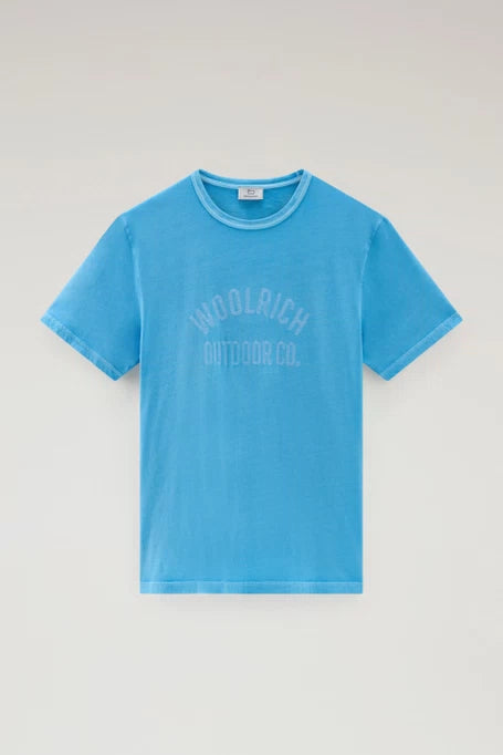 Camiseta de hombre de manga corta Woolrich CFWOTE0127