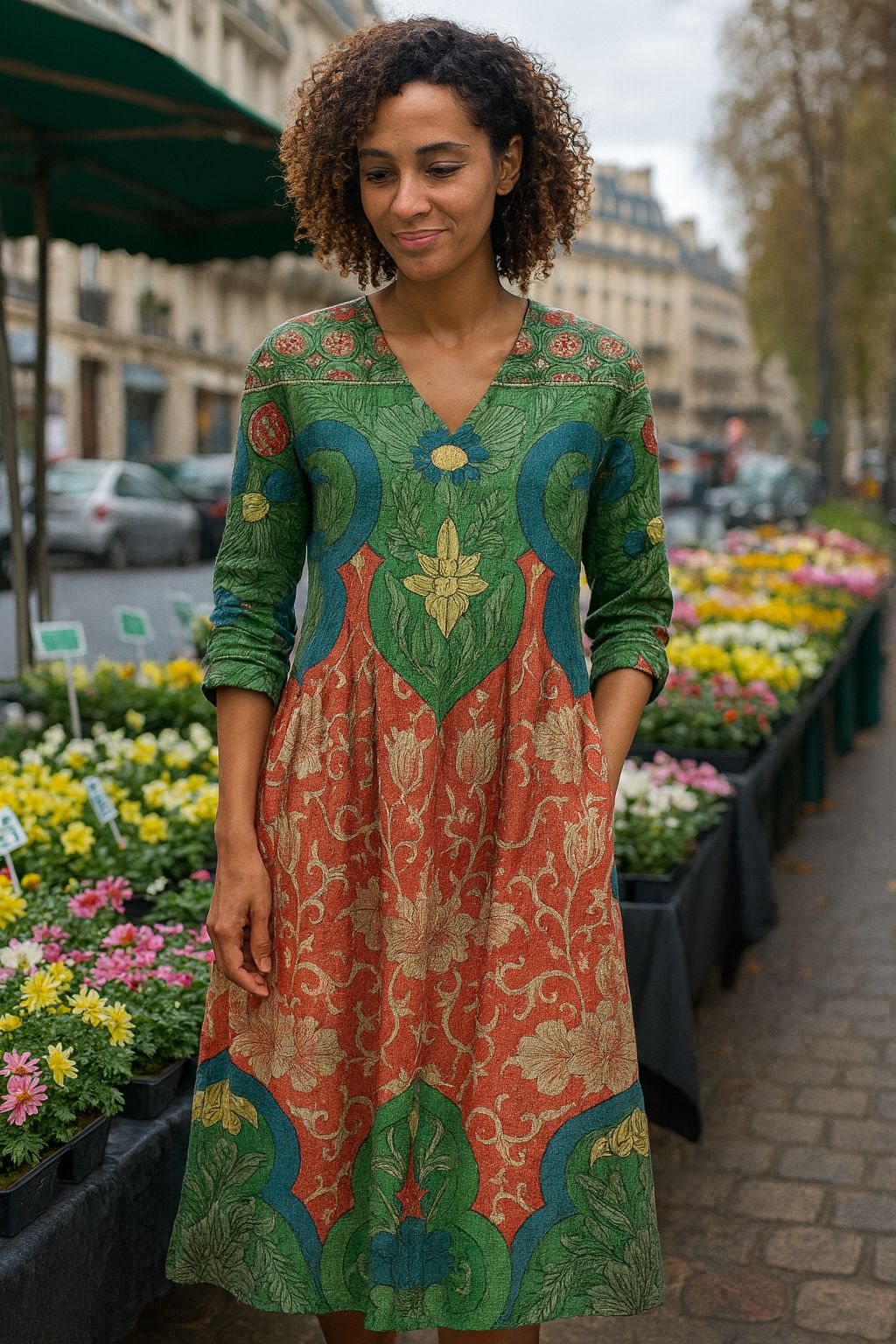 Renata | Un vestido bohemio de elegancia atemporal