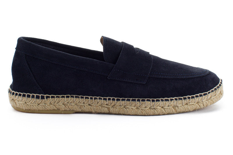 Mocasín de hombre ABARCA en serraje – Elegante y versátil