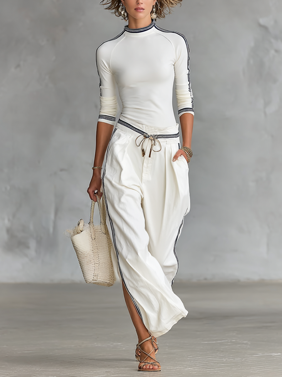 Mireilla | Conjunto deportivo de pantalón ancho