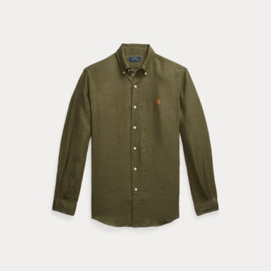 Camisa de hombre de lino Ralph Lauren – 710966294004