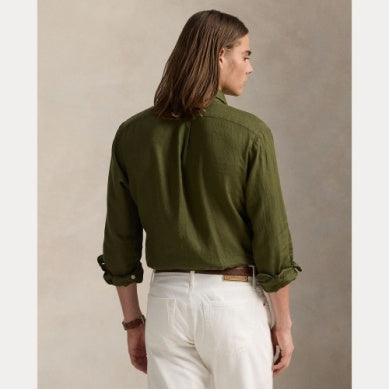 Camisa de hombre de lino Ralph Lauren – 710966294004