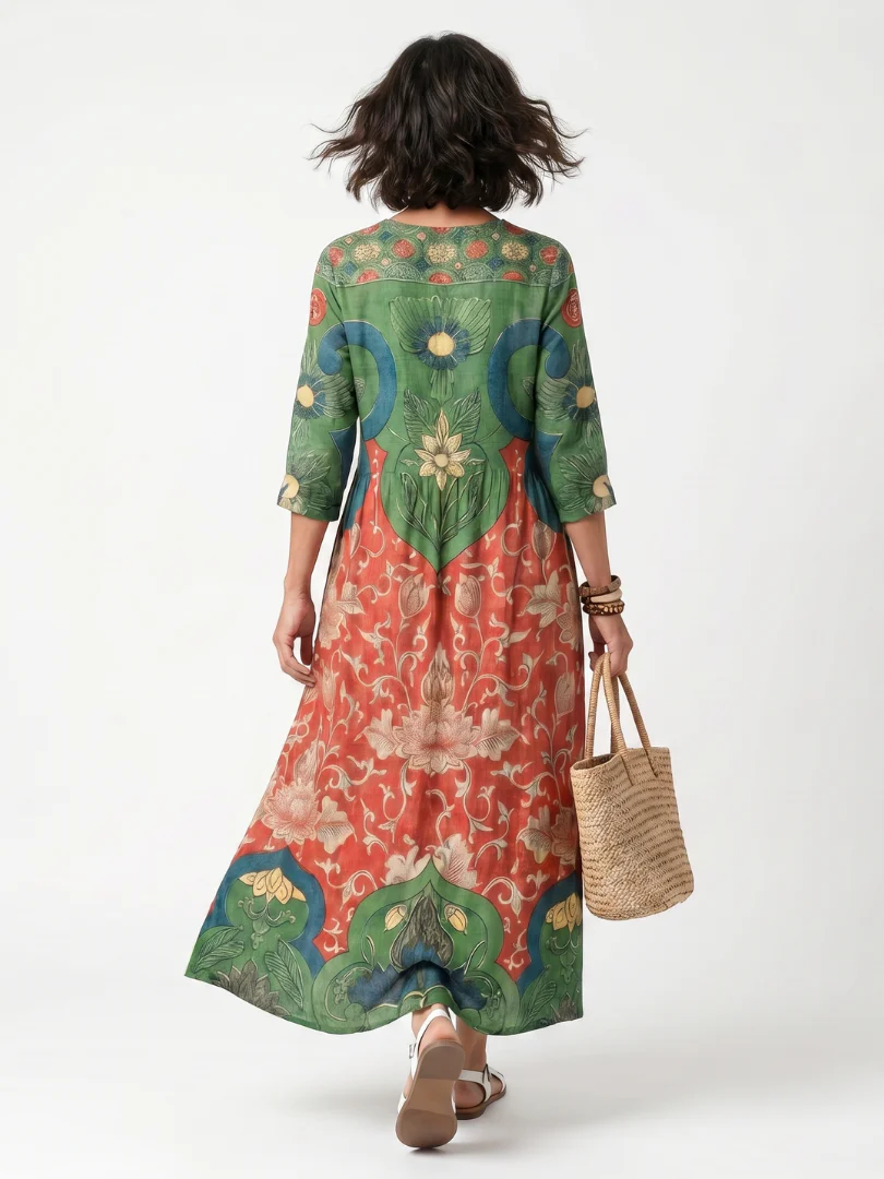 Renata | Un vestido bohemio de elegancia atemporal