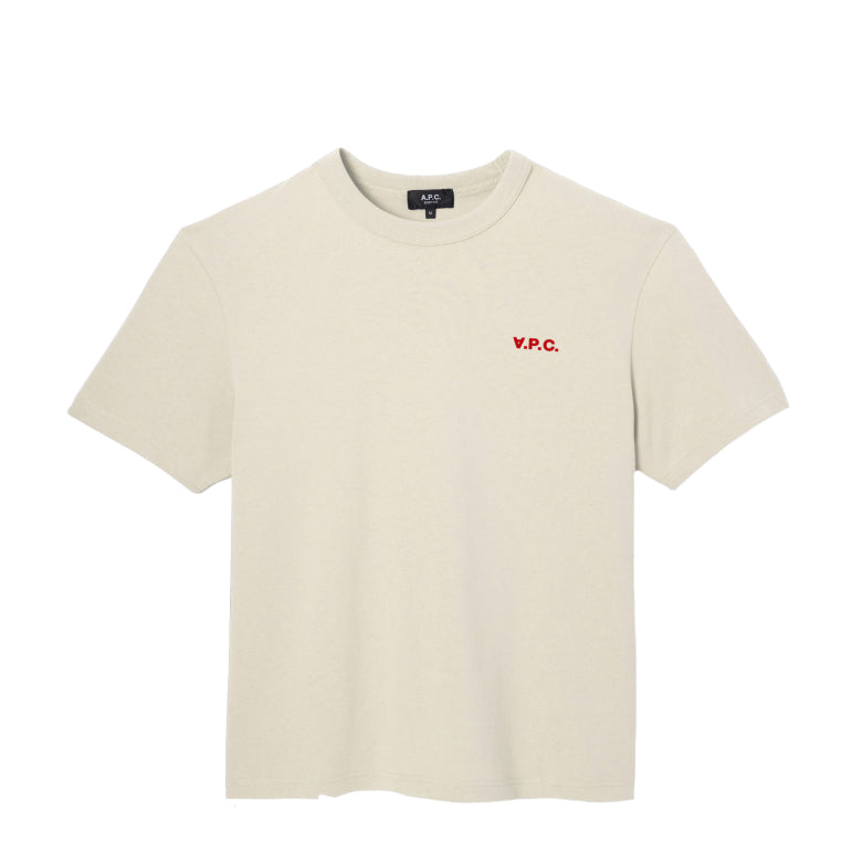 Camiseta de hombre A.P.C. COHBQ-H26391 MAST de manga corta