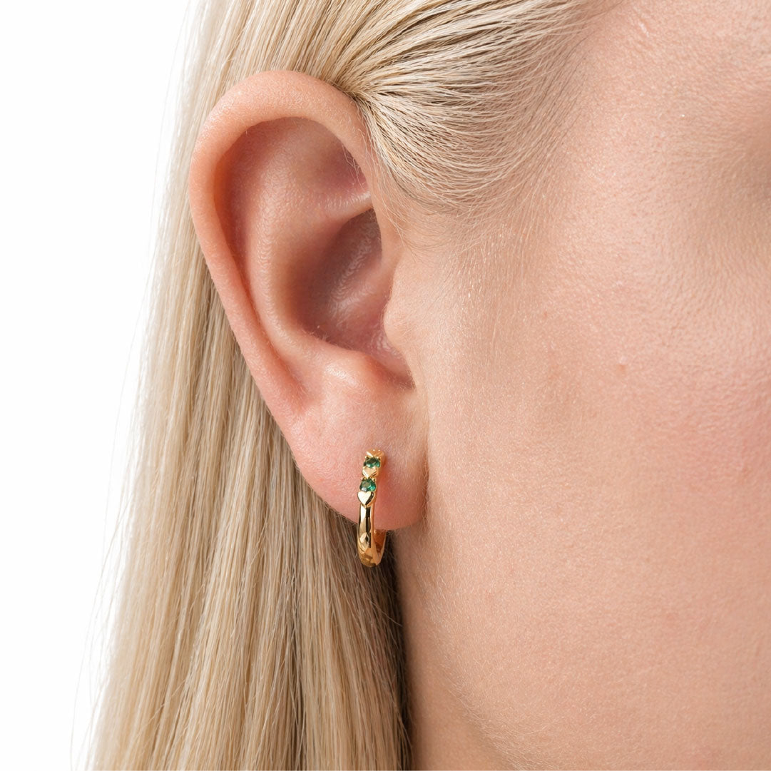 Aretes Dream Esmeralda Deslumbrantes