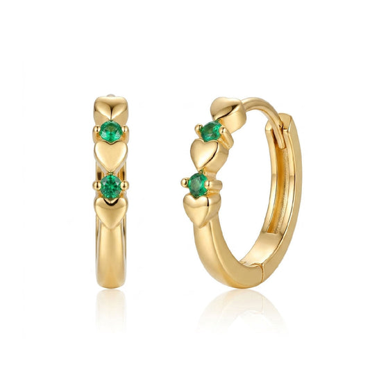 Aretes Dream Esmeralda Deslumbrantes